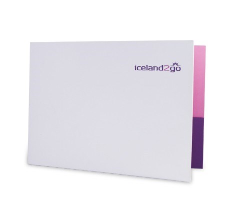 Print Design Portfolio:  A5 Single Sided Folders